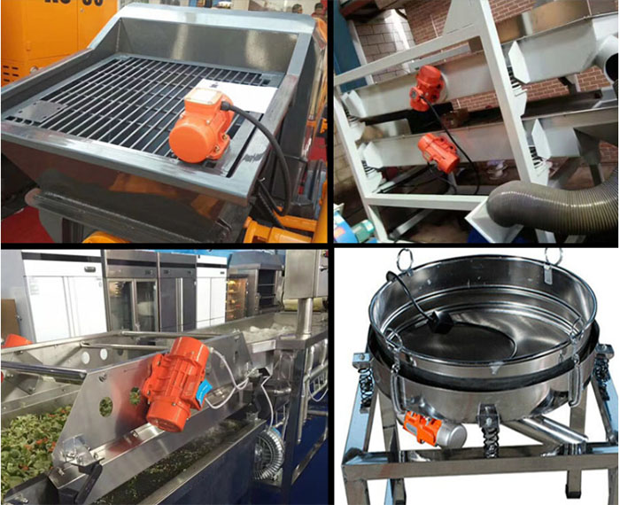 小型振動(dòng)電機(jī)適用于直線篩，直排篩等